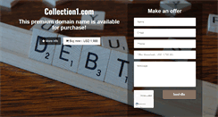 Desktop Screenshot of collection1.com